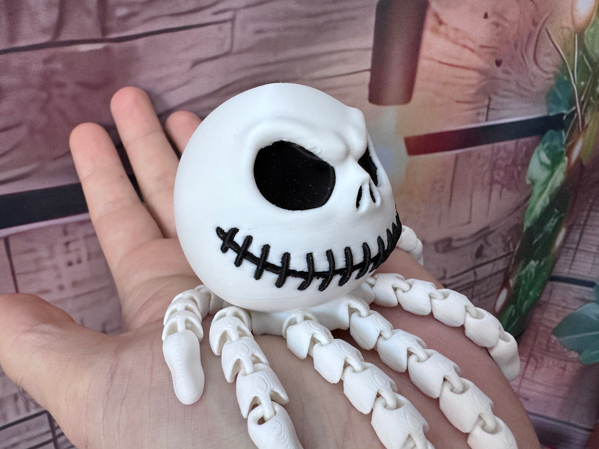 Stitch Smile Skeleton Octopus 3D printed collectible