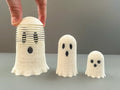 Slinky Ghosts 3D printed