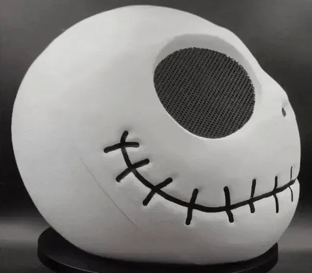 Stitched Skull Full Head Mask 3D printed