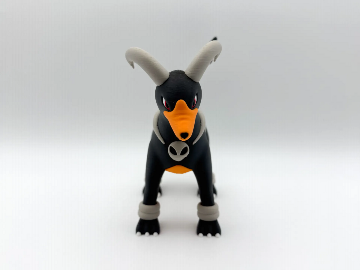 Onyx Ember Horn 3D printed