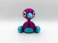Violet Splash Duck 3D printed