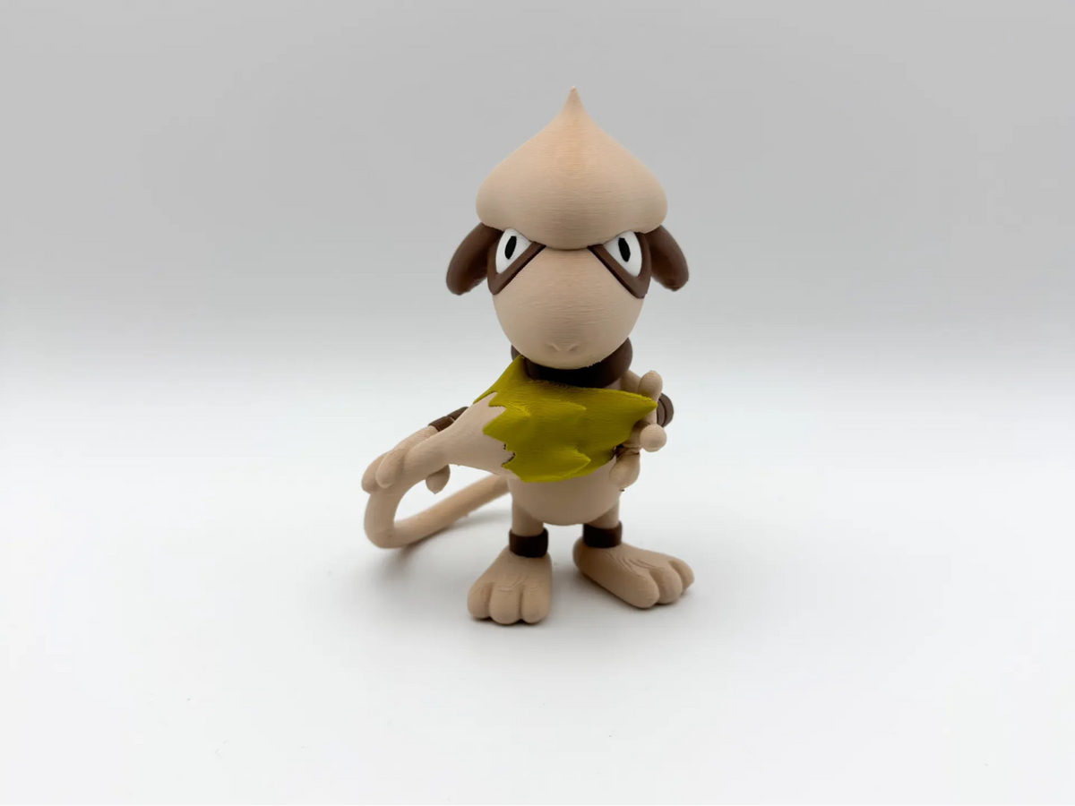 Tan Leaf Monkey 3D printed