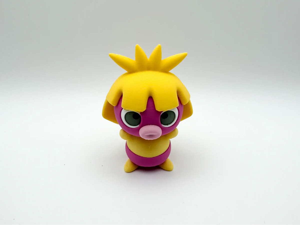 Magenta Sunmane Imp 3D printed