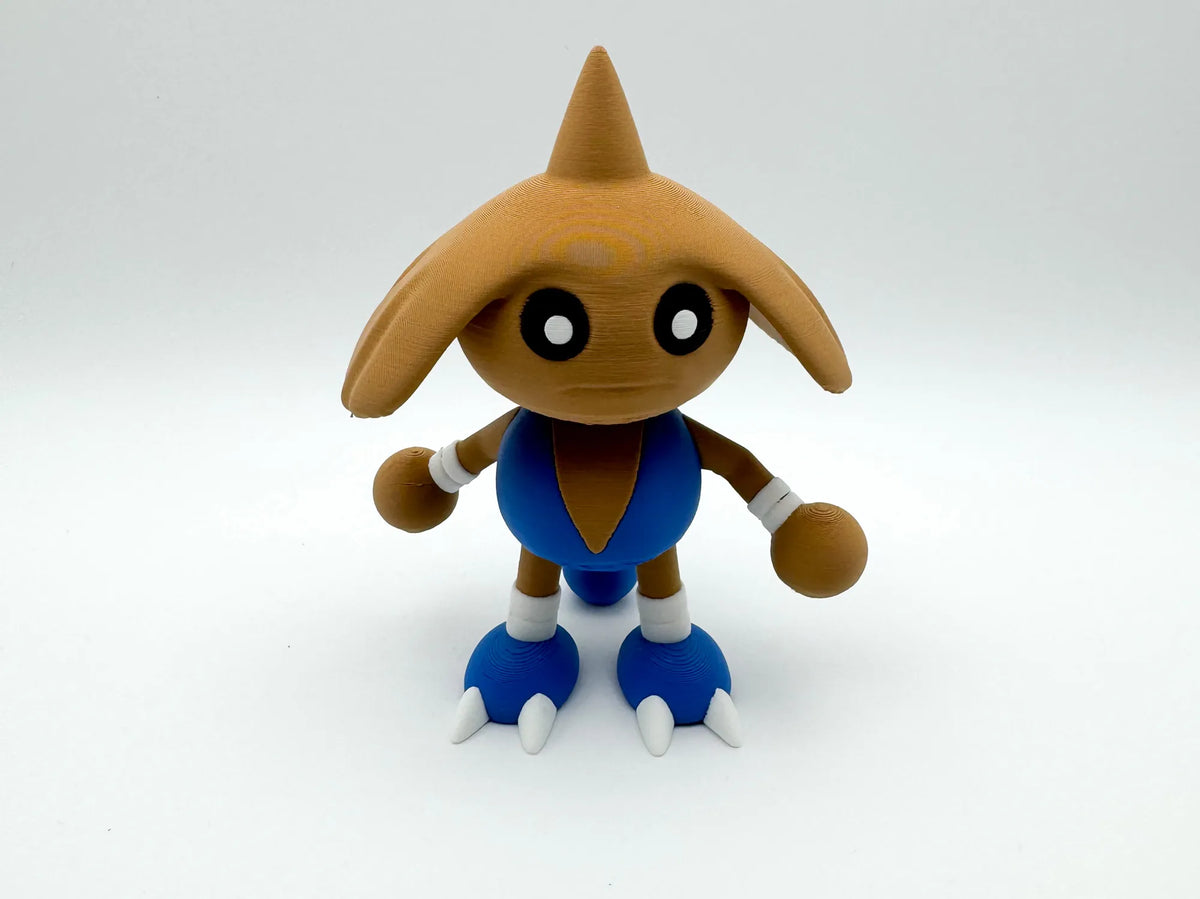Clay Spike Brawler 3D printed