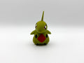 Olive Ruby Horn 3D printed