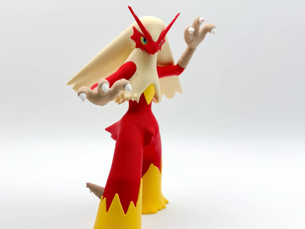 Ember Crest Fighter Creature 3D printed