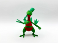 Fern Ruby Lizard Creature 3D printed