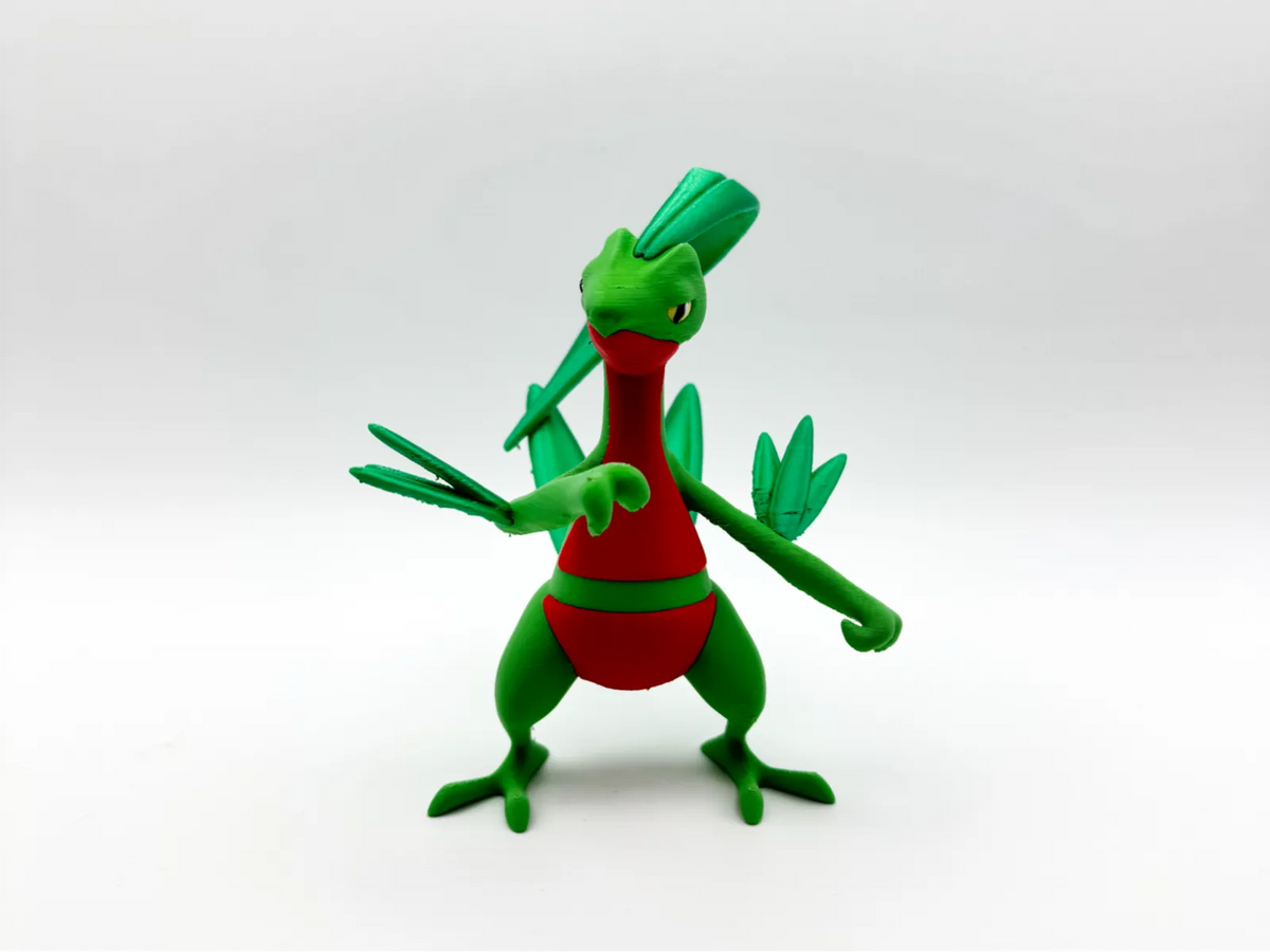 Fern Ruby Lizard Creature 3D printed