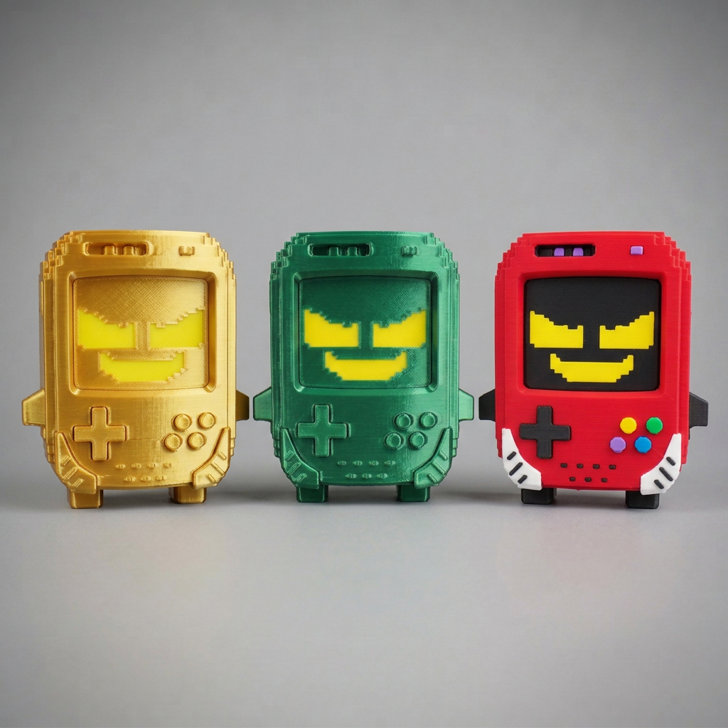 8 Bit Sprite – 3D Printed Collectible Figure