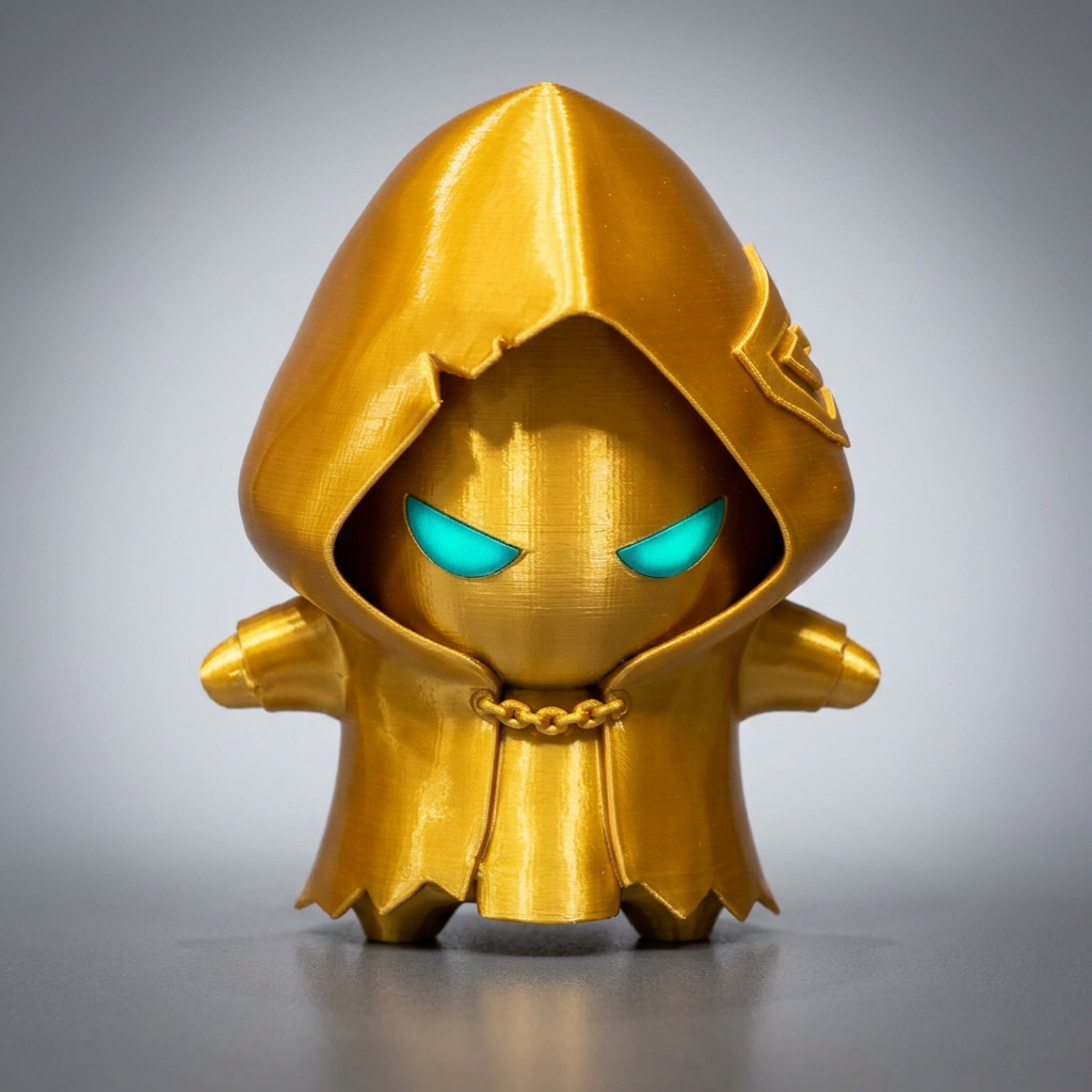 Aura Sprite collectible – Gold (metallic gold with a silky shine) | sgc-photo-ok