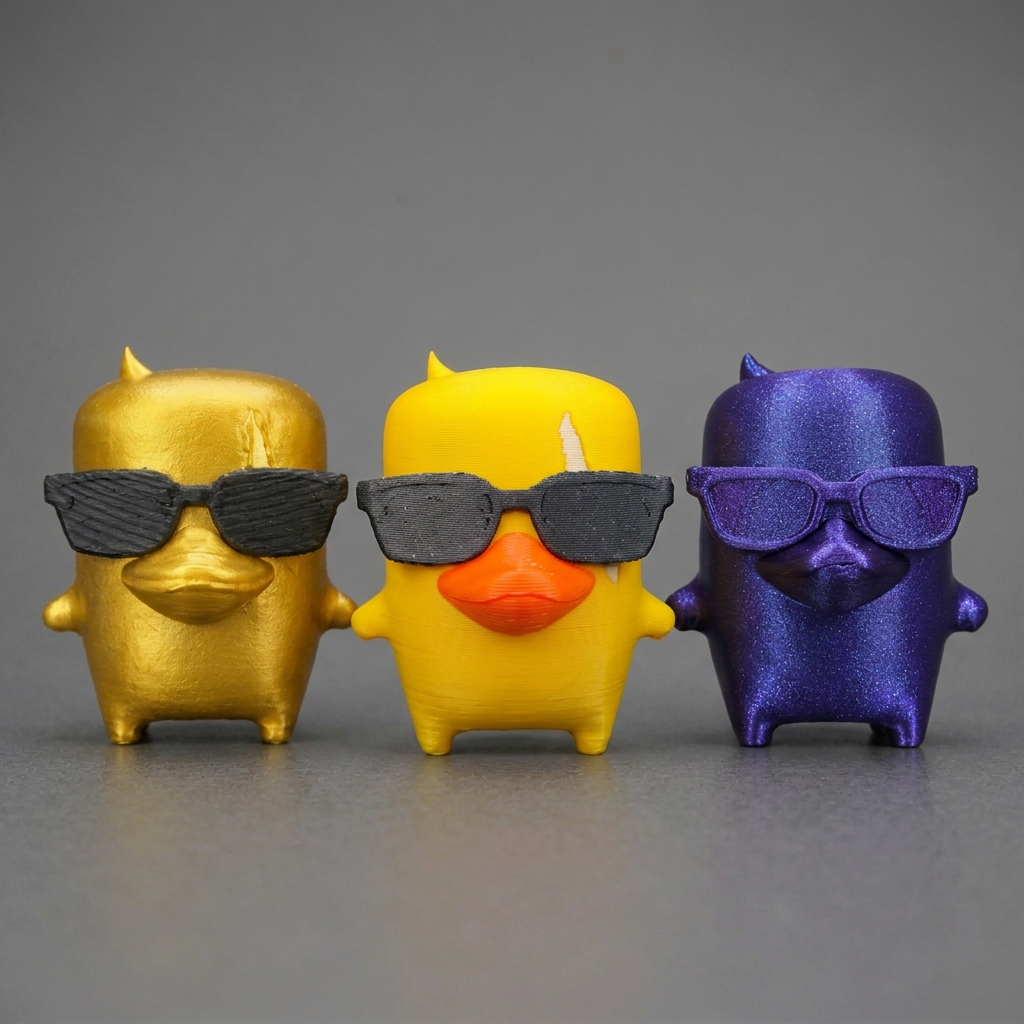 Duck Collectible Figurine - 3D Printed