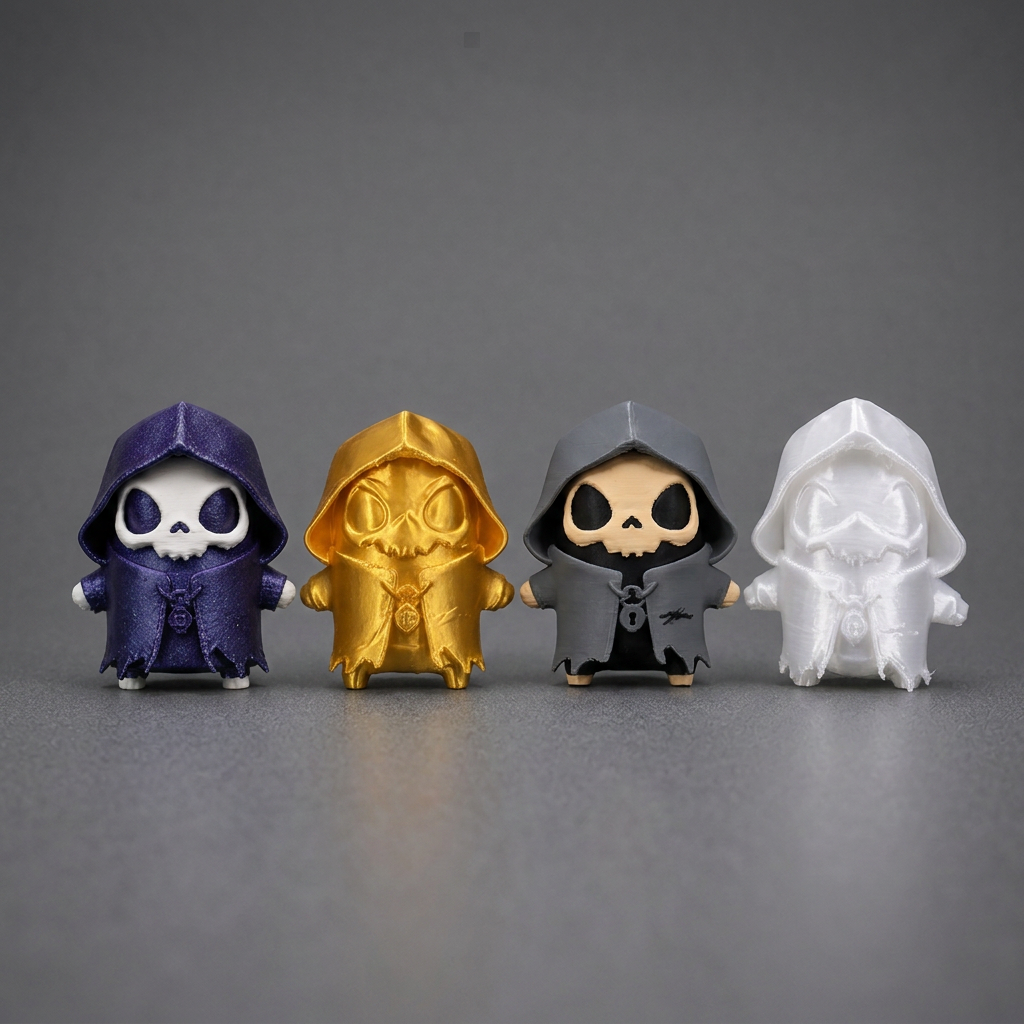 Grim Collectible Figure — 3D Printed