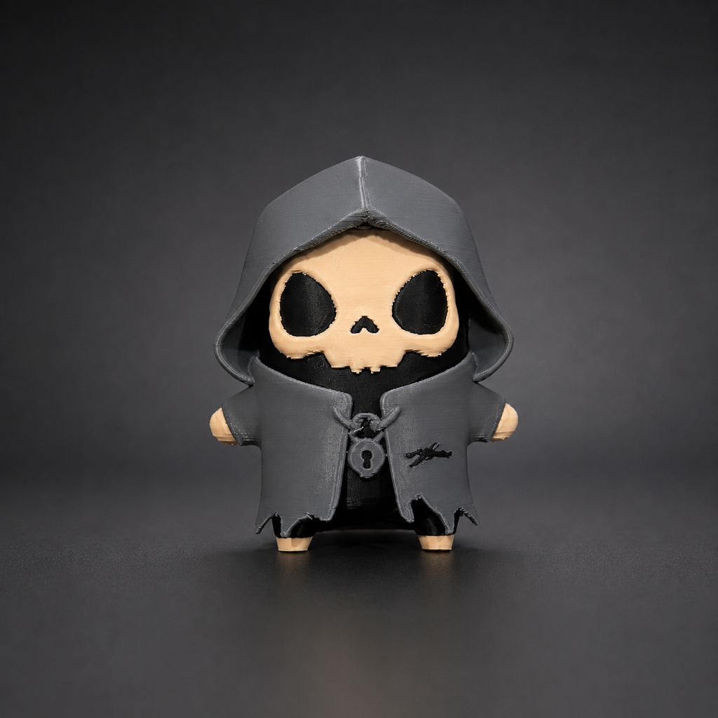 Grim Collectible Figure — 3D Printed