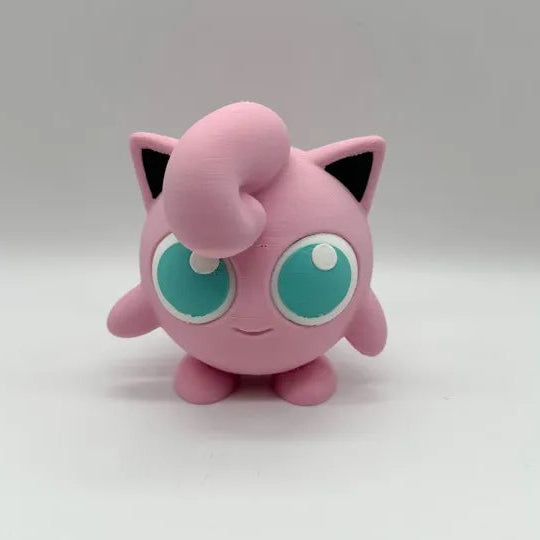 Pink Puff Creature Figure – Fan-Art Collectible
