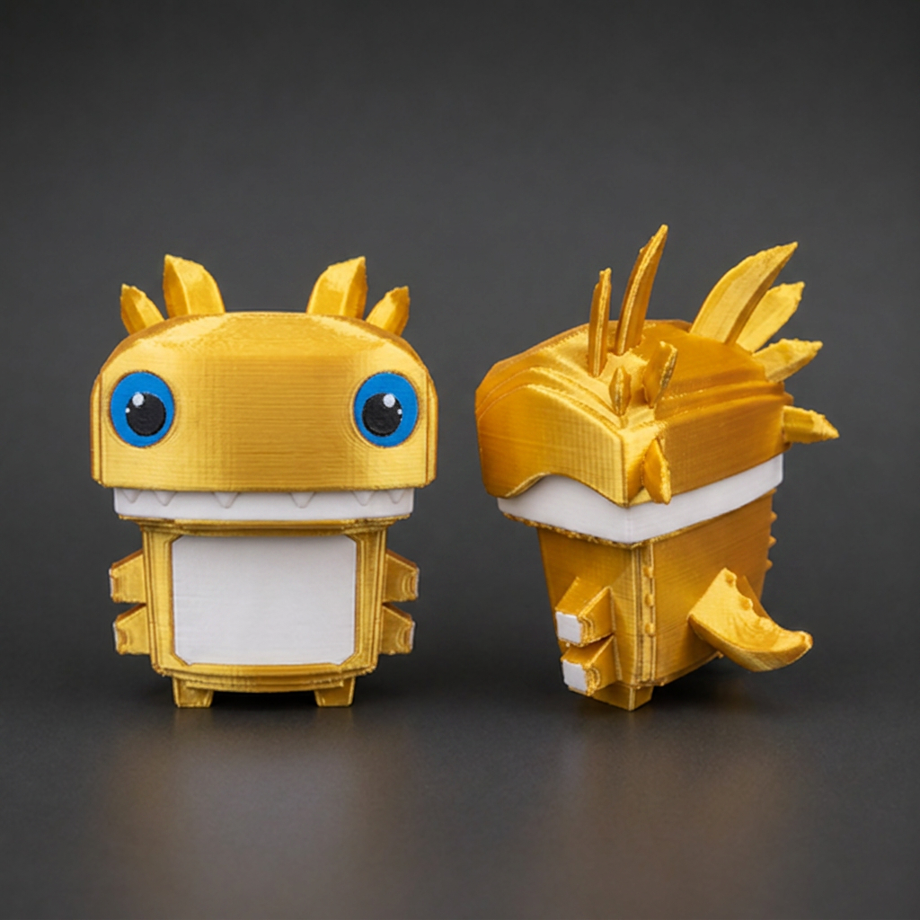Klombo Sprite – 3D Printed Collectible Figure