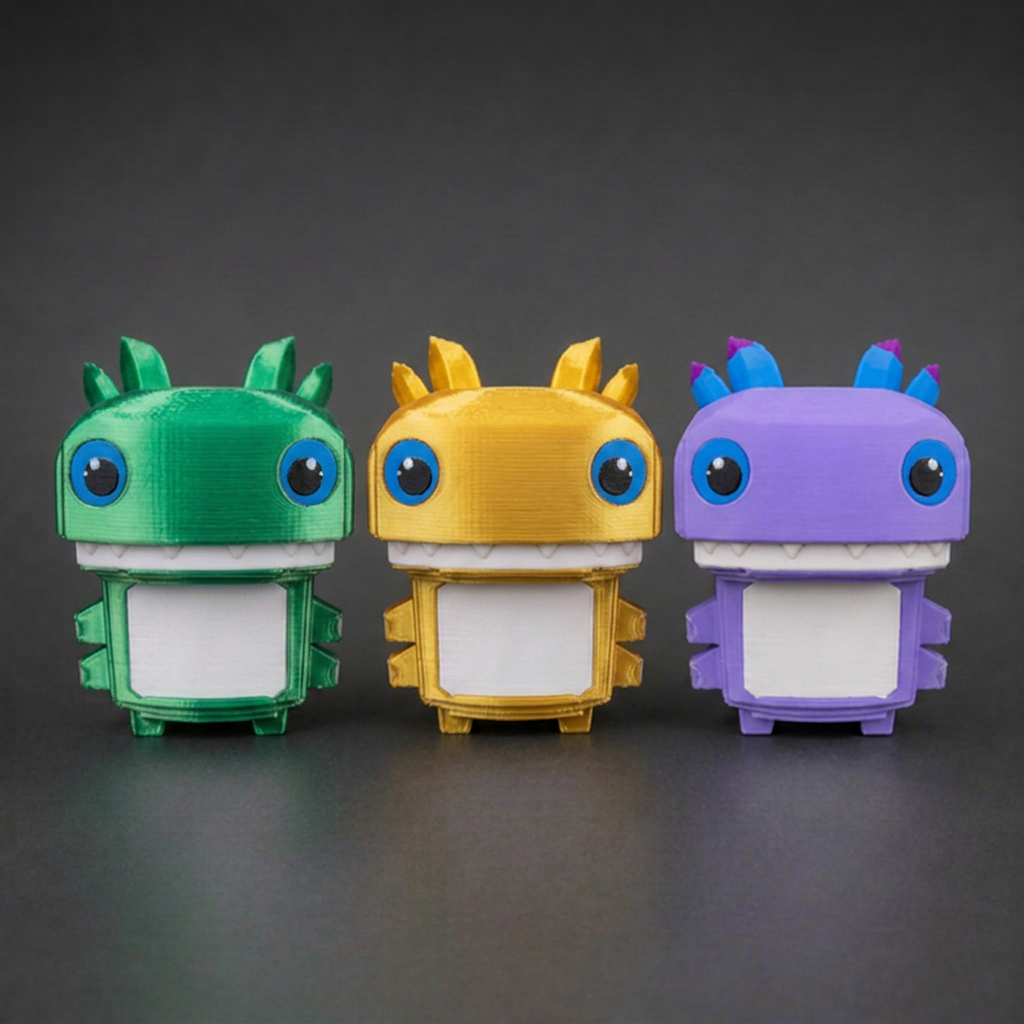 Klombo Sprite – 3D Printed Collectible Figure