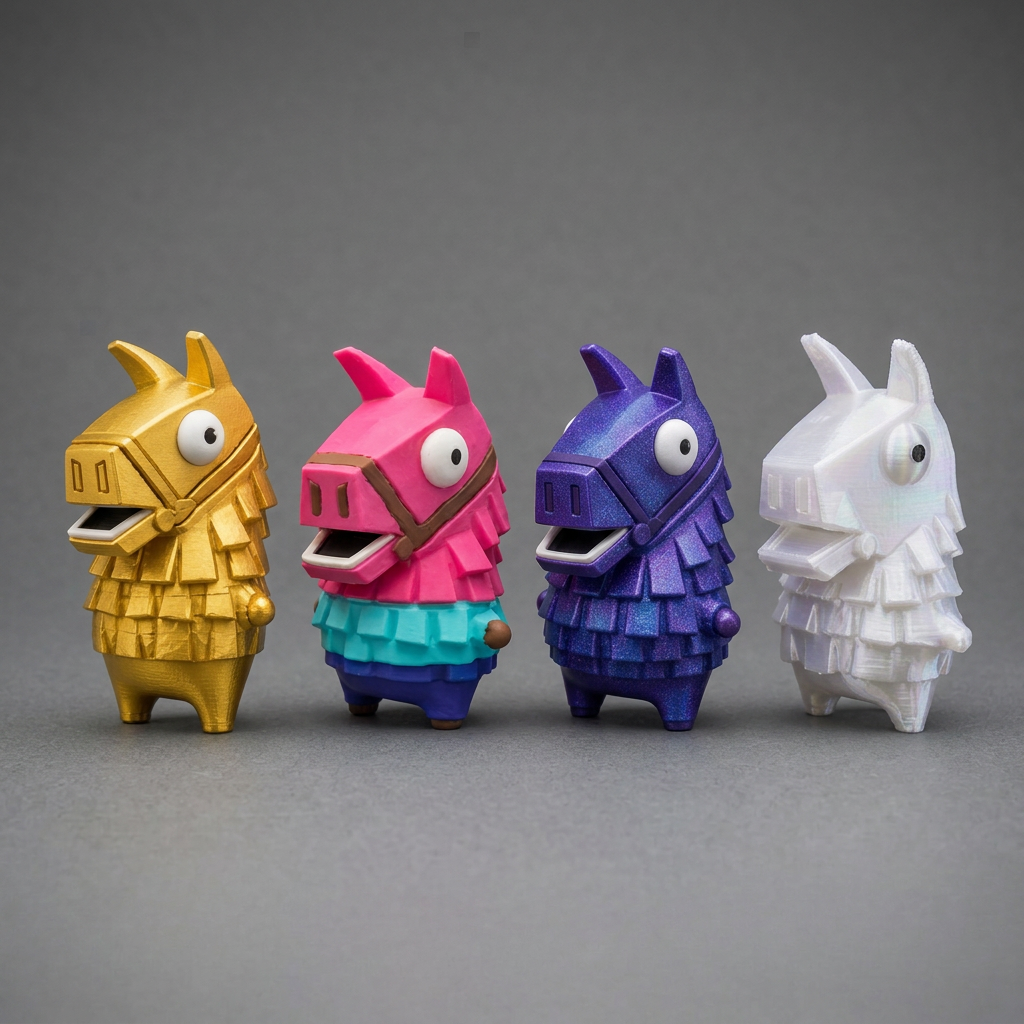 Llama Collectible Figure – 3D Printed