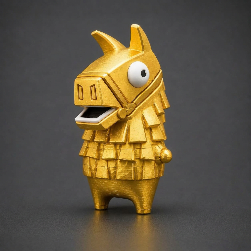 Llama Collectible Figure – 3D Printed