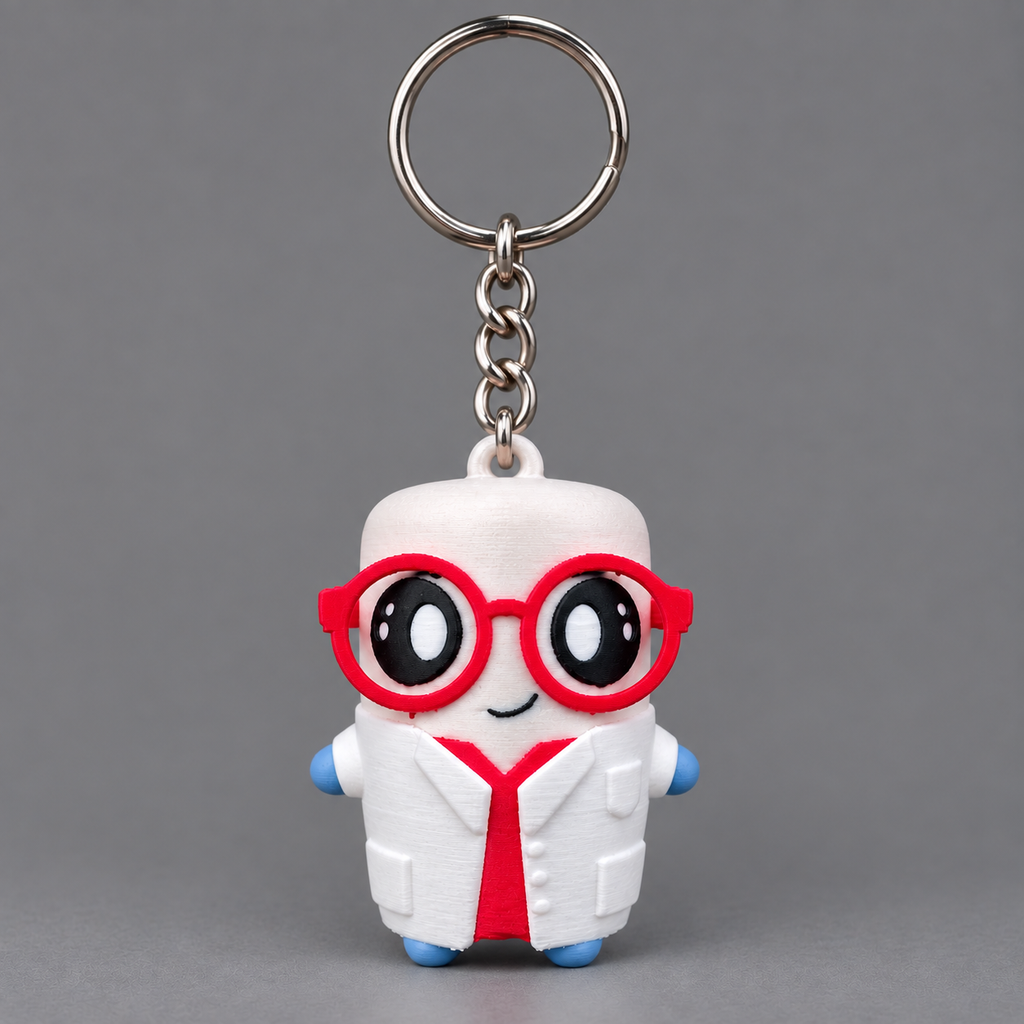 Xray Collectible Figurine - Original / 2" Keychain - Included Hardware - 3D printed collectible | sgc-photo-ok