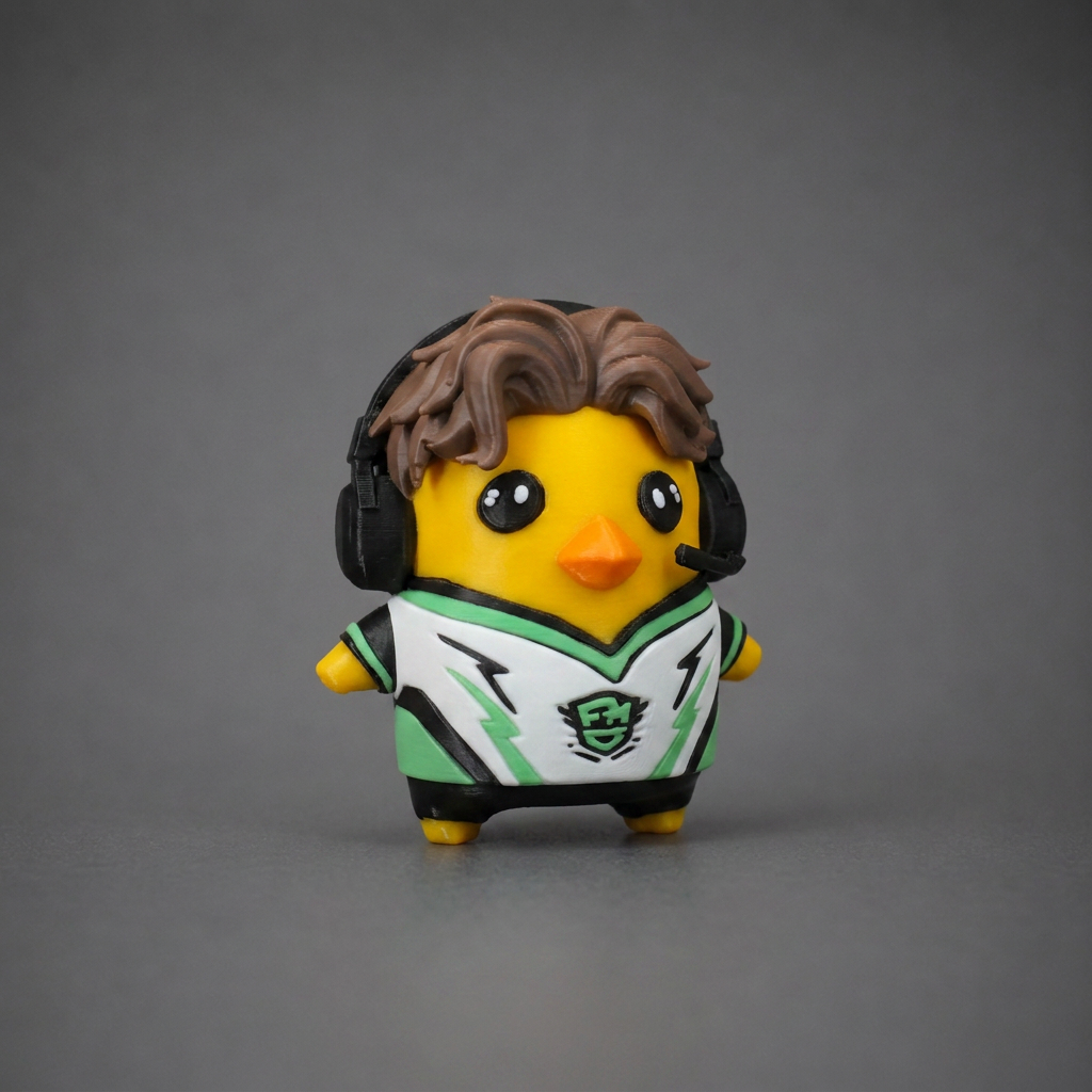 Pollo Collectible Figure – 3D Printed