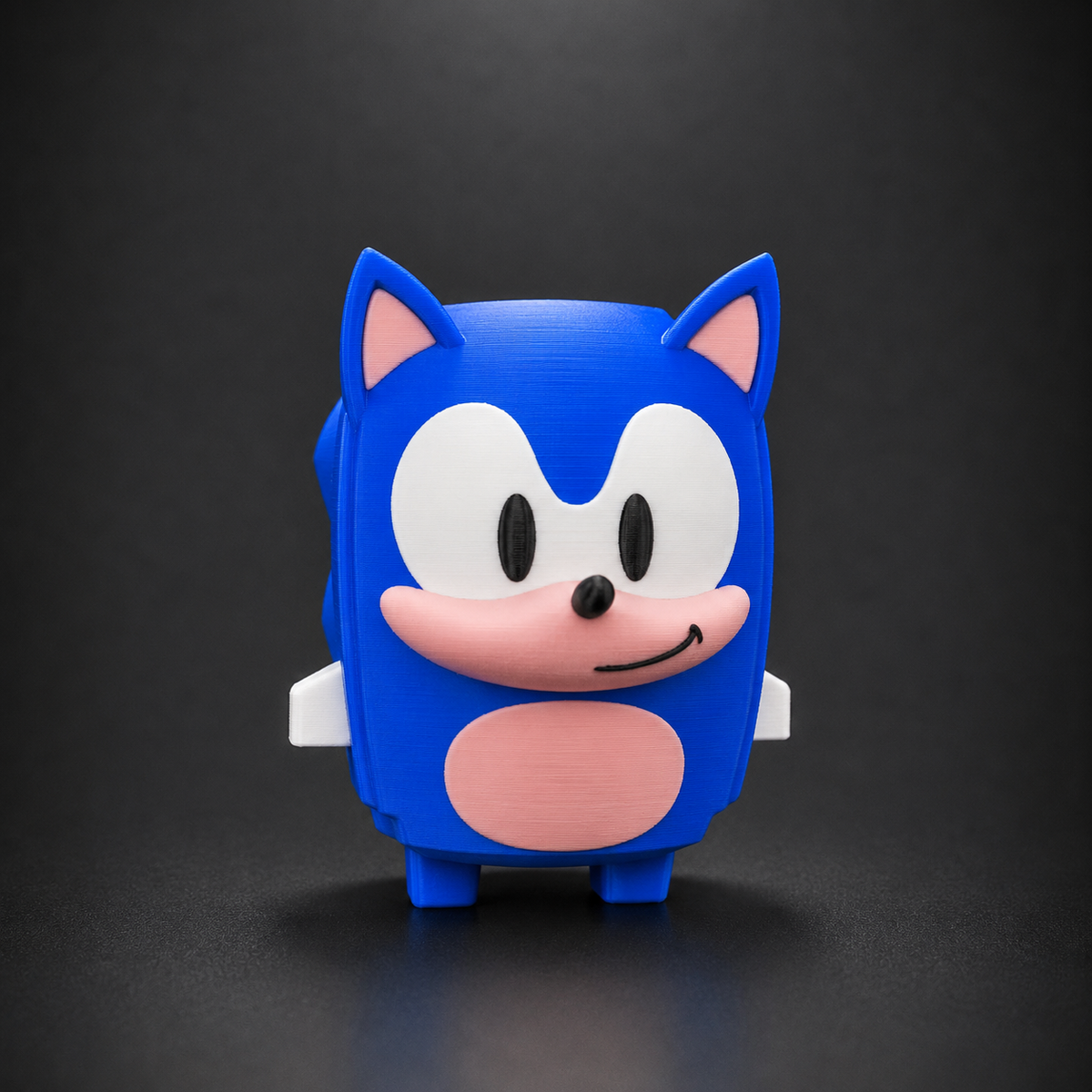 Speedy Hedgehog Sprite – 3D Printed Collectible Figure