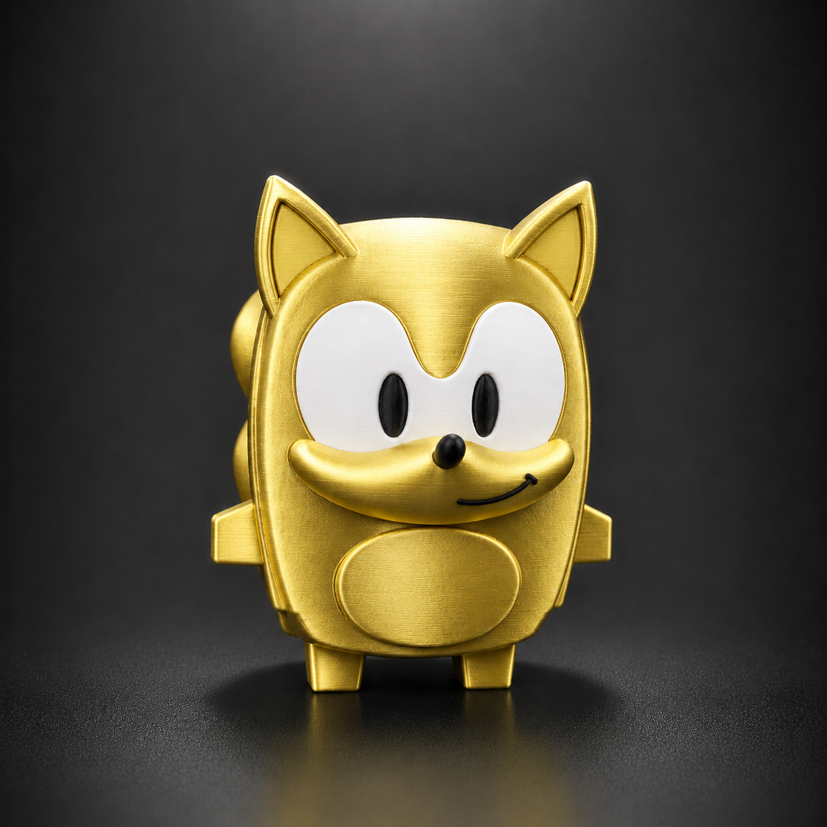 Speedy Hedgehog Sprite – 3D Printed Collectible Figure