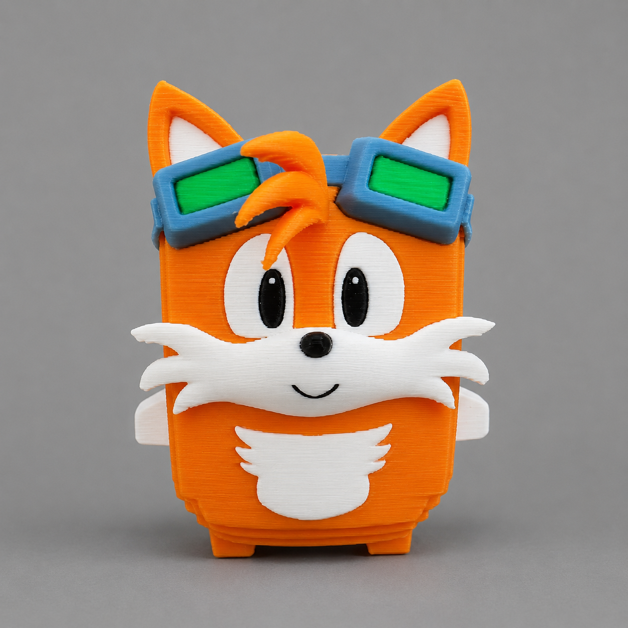 Twin-Tail Fox Pilot — 3D Printed Collectible Figure