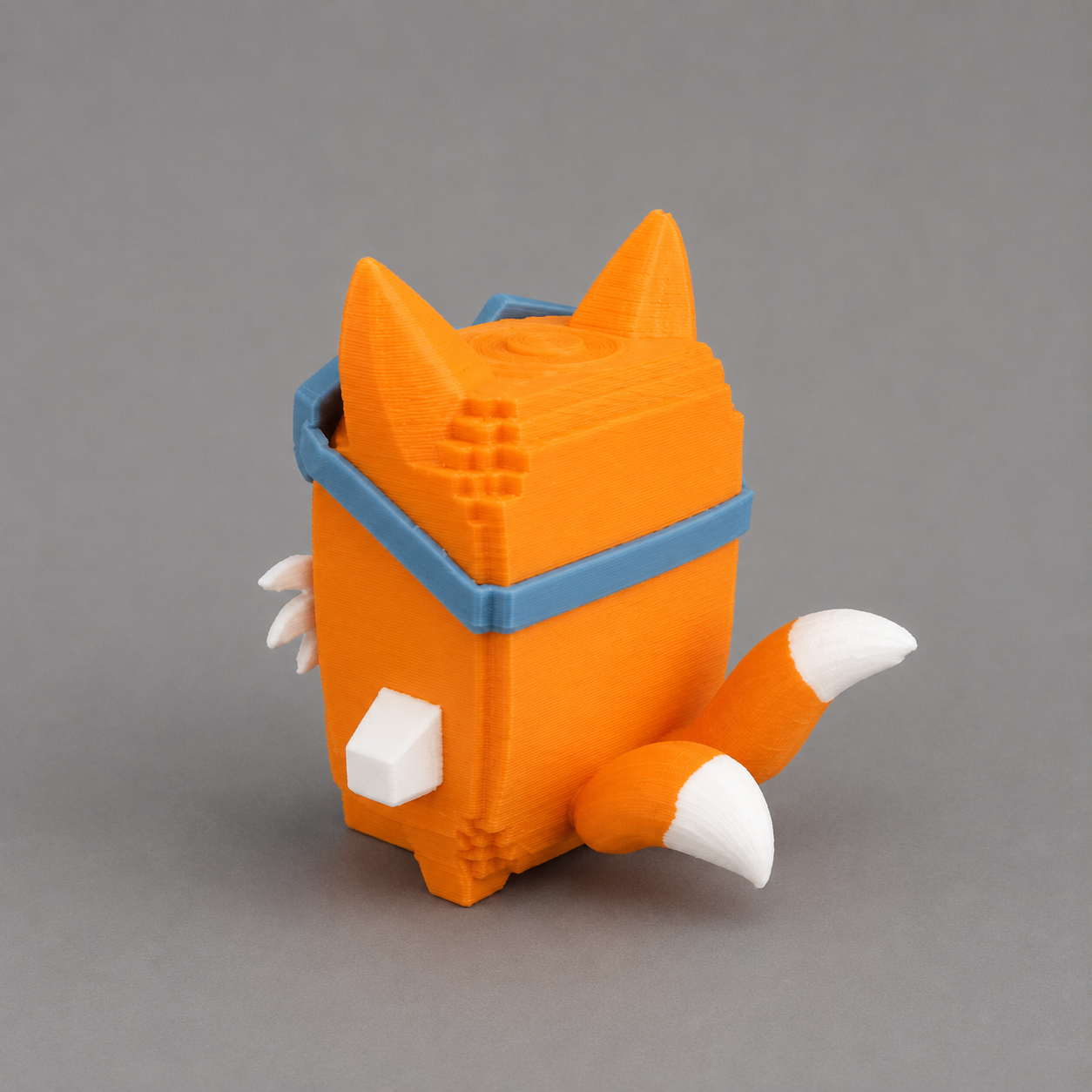 Twin-Tail Fox Pilot — 3D Printed Collectible Figure
