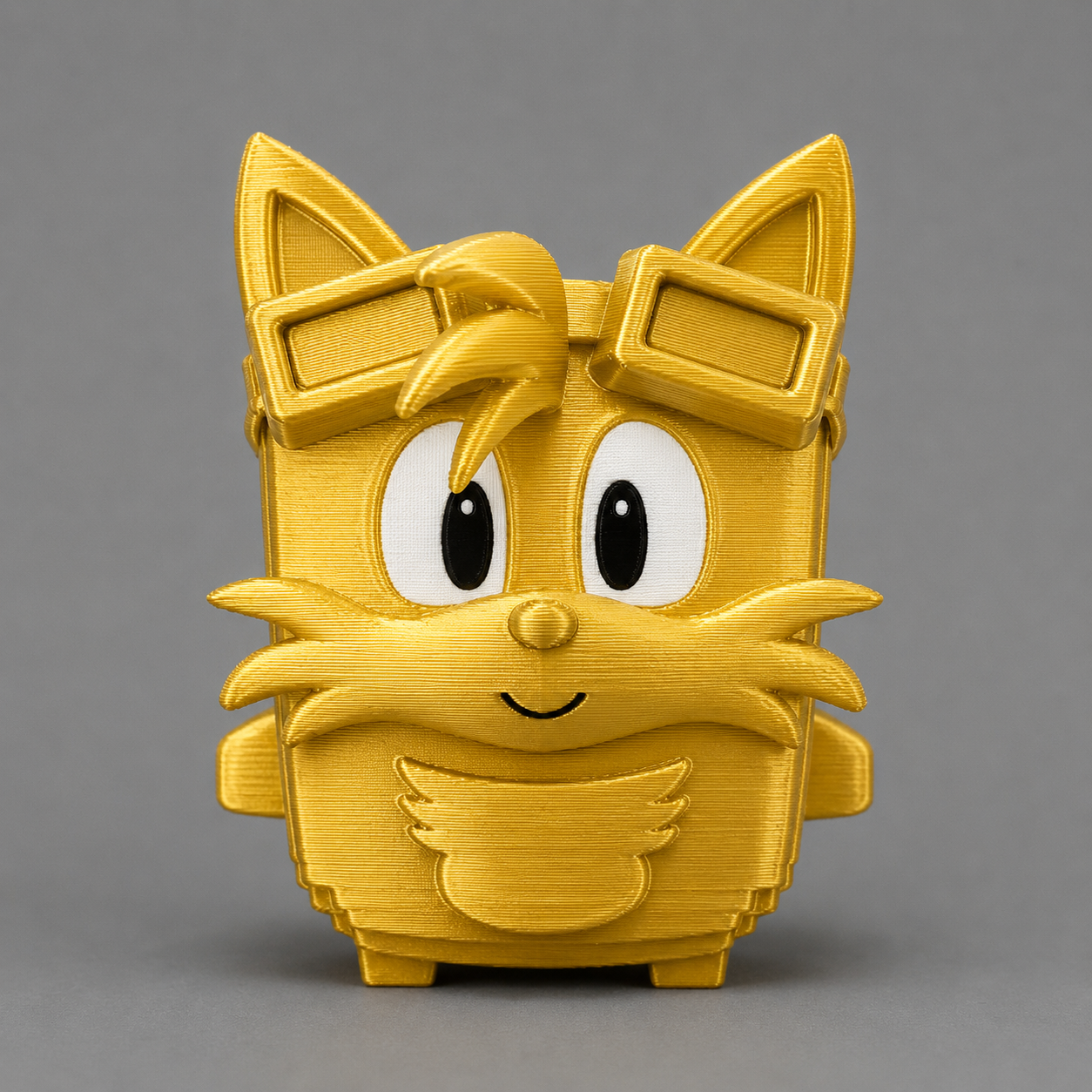 Twin-Tail Fox Pilot — 3D Printed Collectible Figure