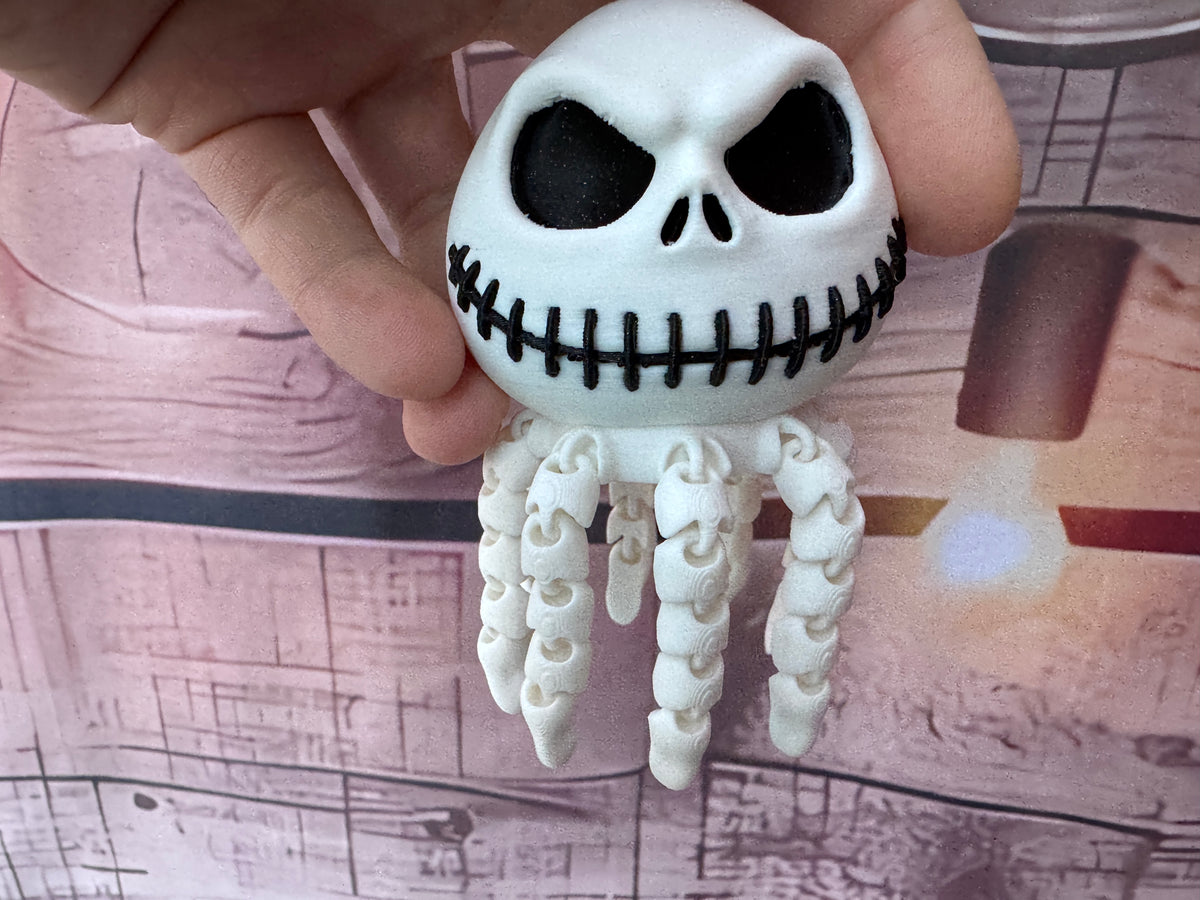 Stitch Smile Skeleton Octopus 3D printed collectible