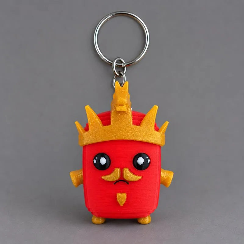 Crown Collectible Figurine - Original / 2" Keychain - Included Hardware - 3D printed collectible | sgc-photo-ok