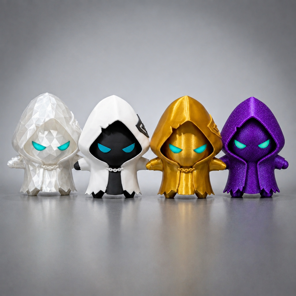 Aura Sprite collectibles – Gem, Original, Gold and Galaxy styles side by side | sgc-photo-ok