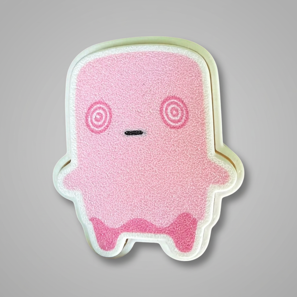 Ghost Clicker on grey background with soft shadow