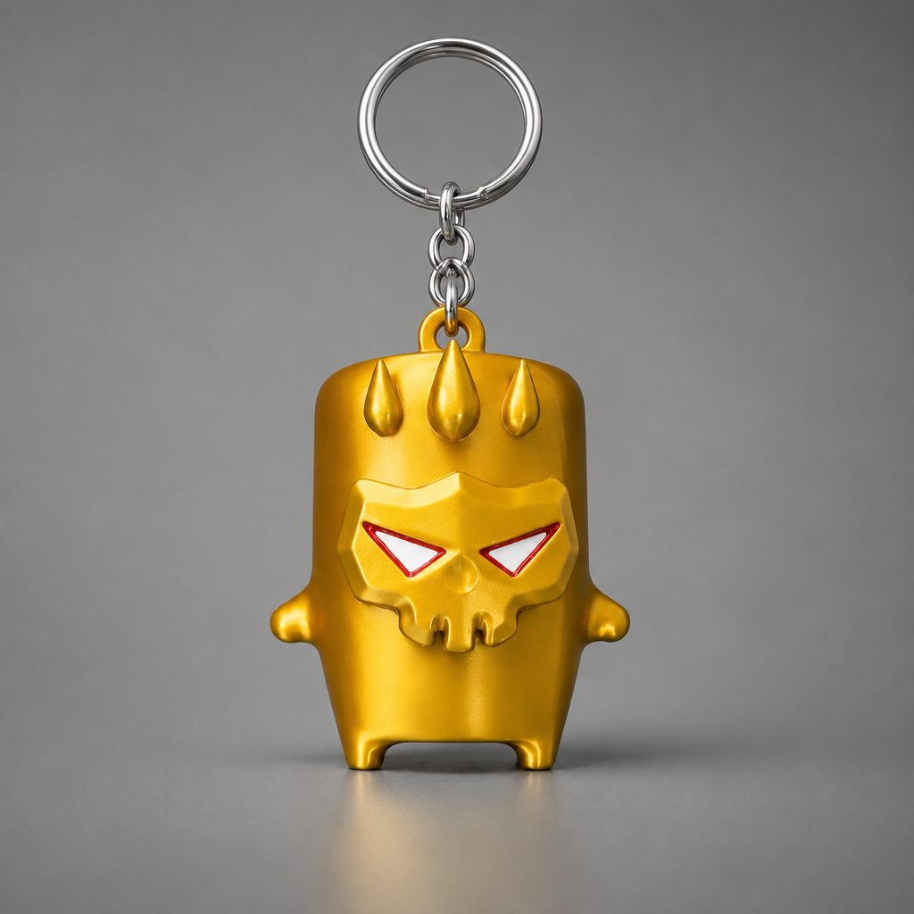 Gold Boss keychain | sgc-photo-ok