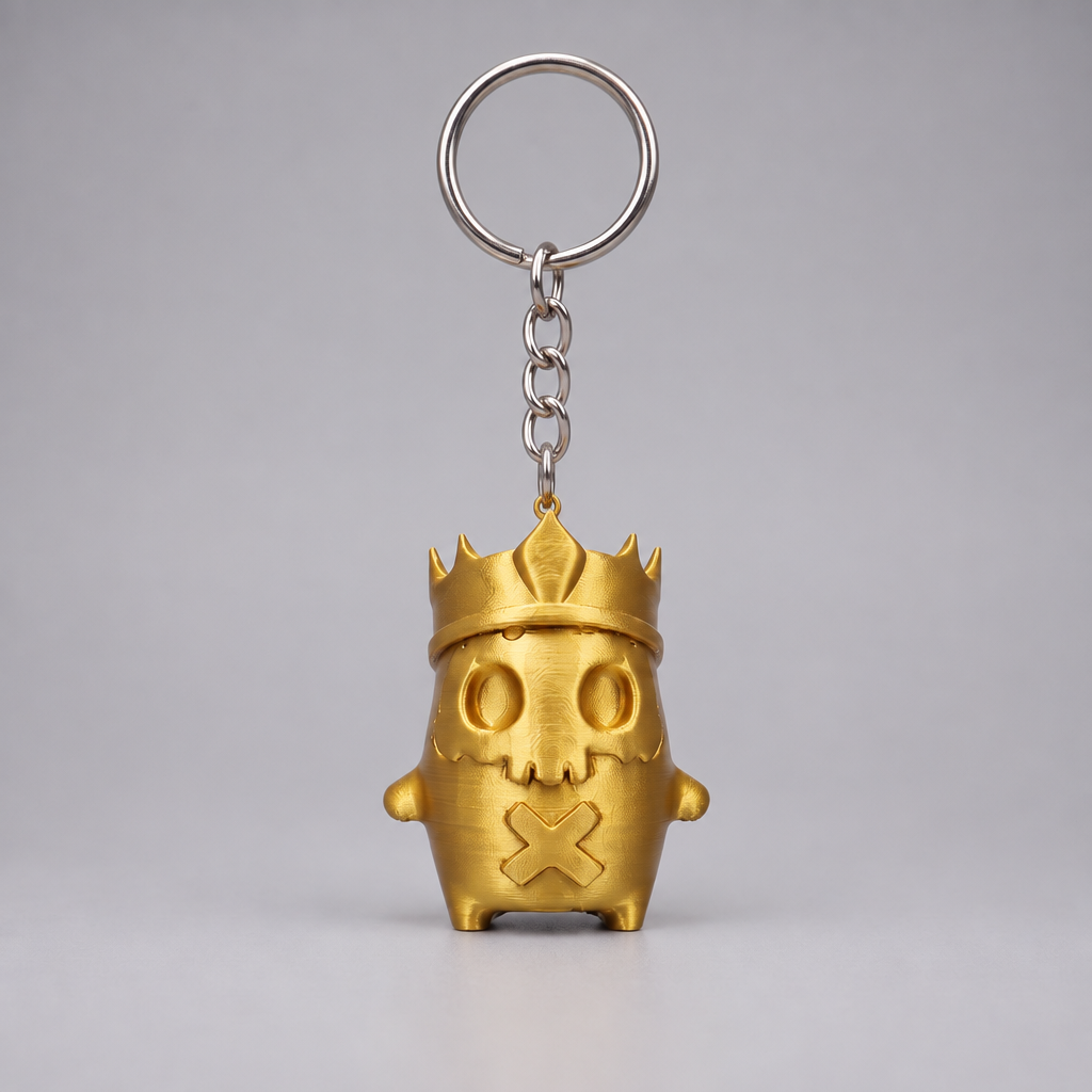 Gold King keychain | sgc-photo-ok