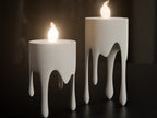 Dripping Candle LED Tealight Holder Set for Halloween Decor | mw-original