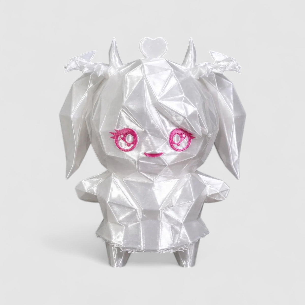 Ironmouse Sprite Gaming Collectible, 3D printed figure on grey background | sgc-photo-v1