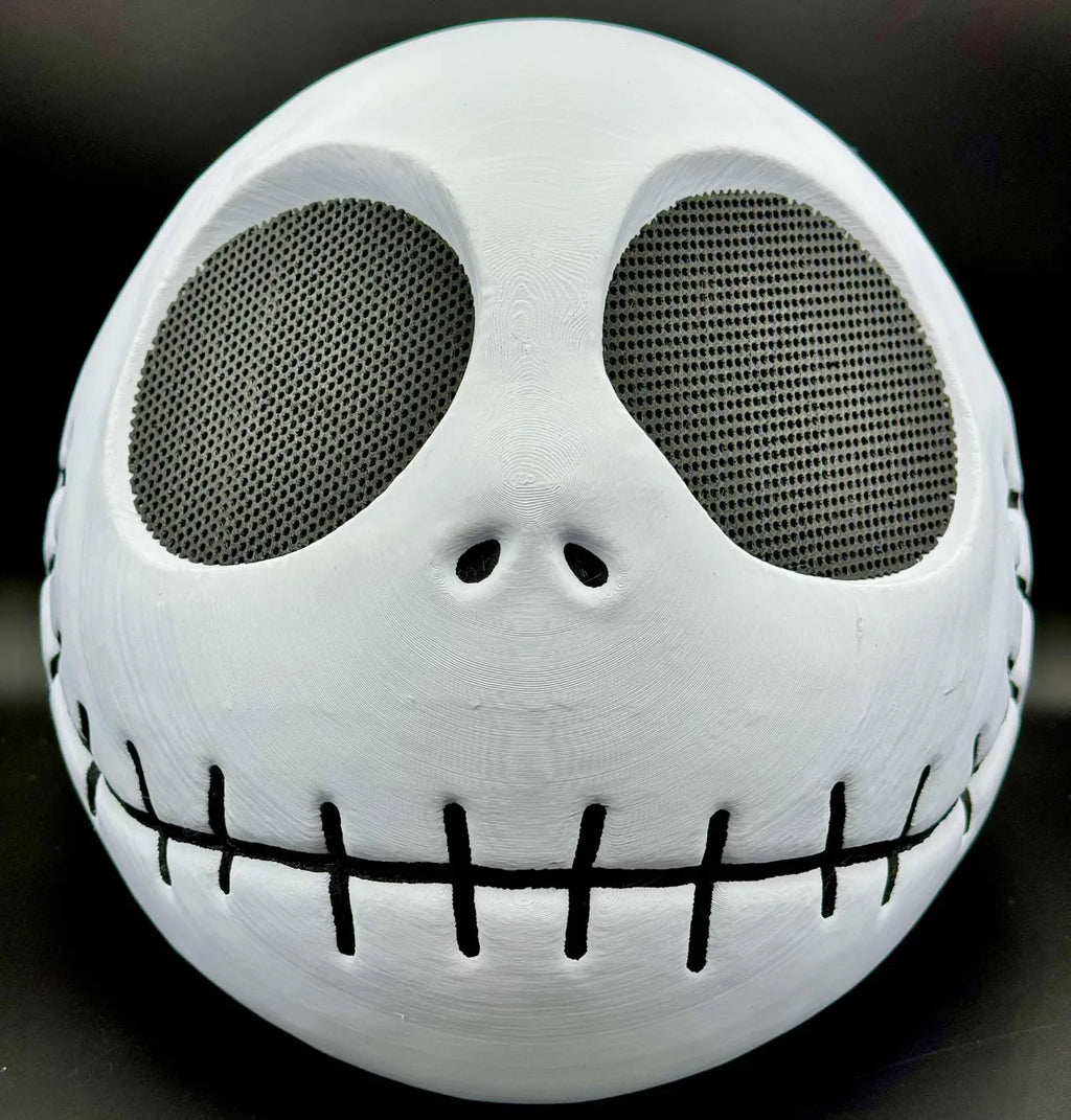 Stitched Skull Full Head Mask – 3D Printed Halloween Mask