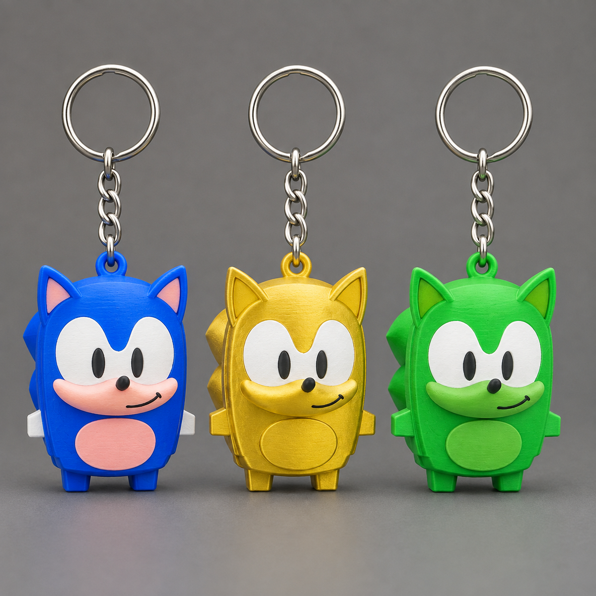 Speedy Hedgehog Sprite – 3D Printed Collectible Figure