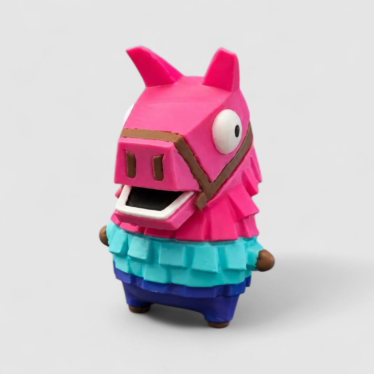 Llama Sprite Gaming Collectible, 3D printed figure on grey background | sgc-photo-v1
