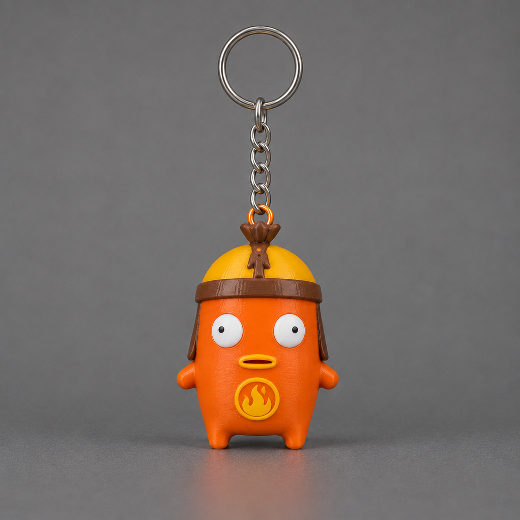 Orange Fishy keychain | sgc-photo-ok