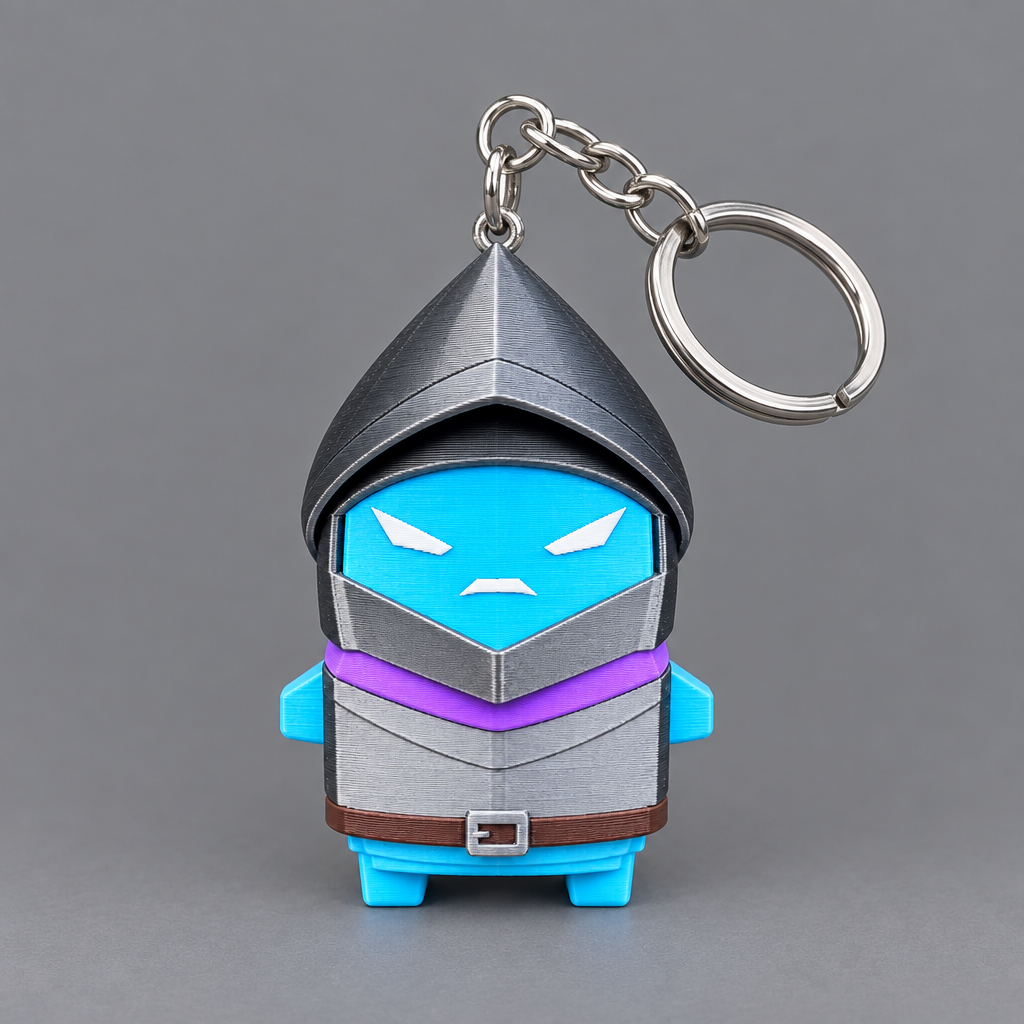 Overshield Collectible Figurine - Original / 2" Keychain - Included Hardware - 3D printed collectible | sgc-photo-ok