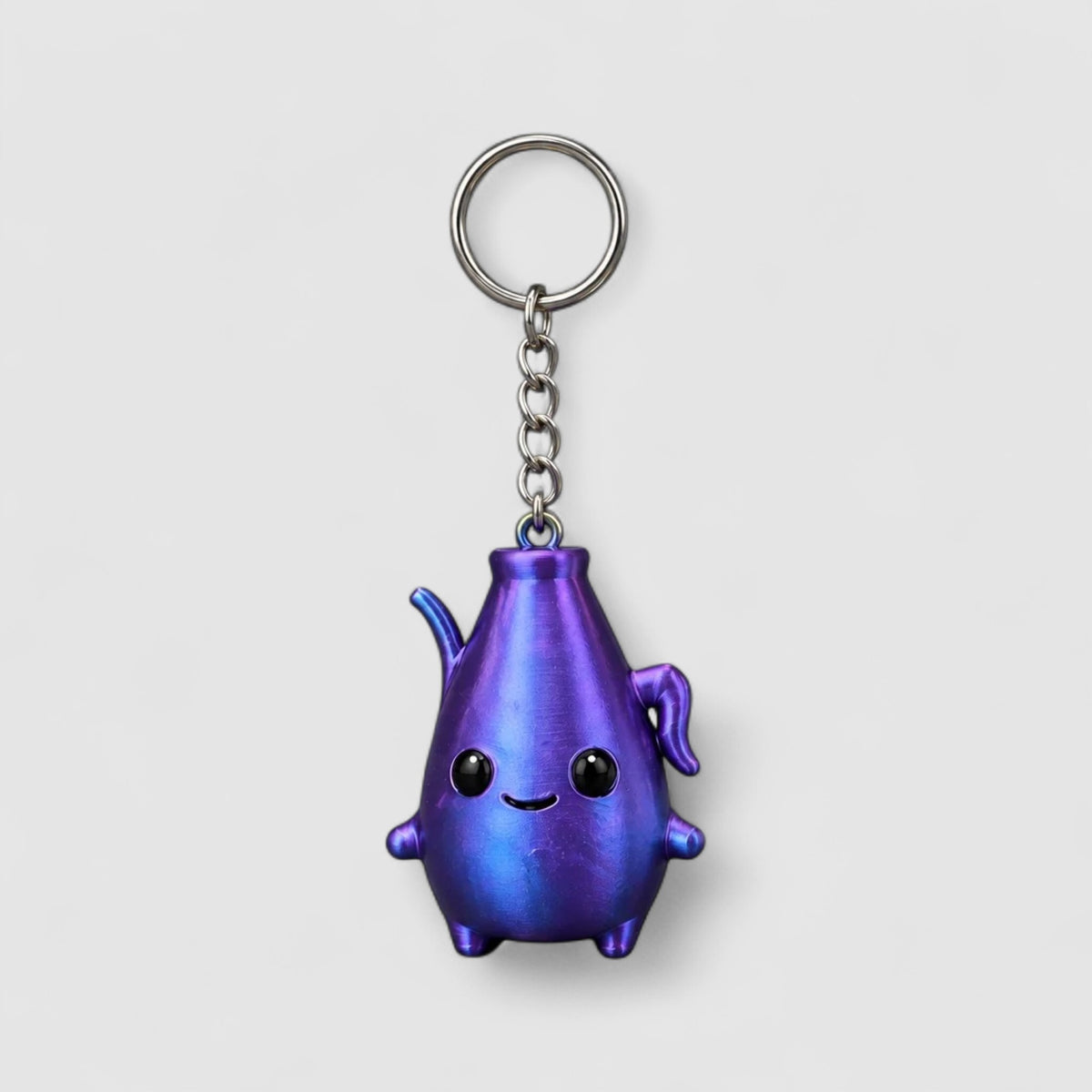 Peely Sprite Gaming Collectible, 3D printed figure on grey background | sgc-photo-v1