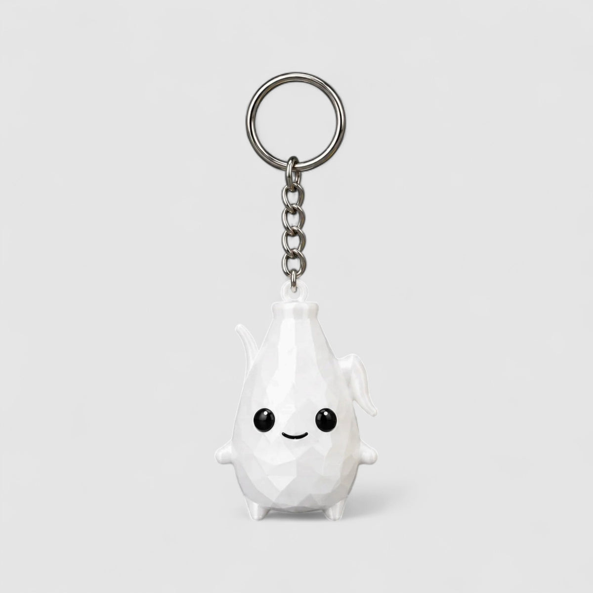 Peely Sprite Gaming Collectible, 3D printed figure on grey background | sgc-photo-v1
