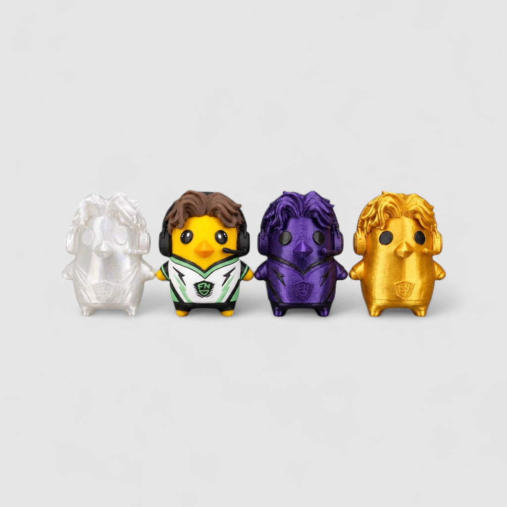 Pollo Sprite Gaming Collectible, 3D printed figure on grey background | sgc-photo-v1
