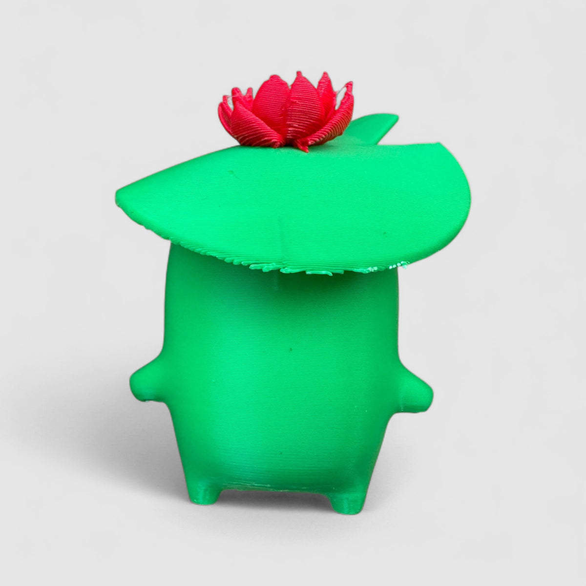 Pond Sprite Gaming Collectible, 3D printed figure on grey background | sgc-photo-v1