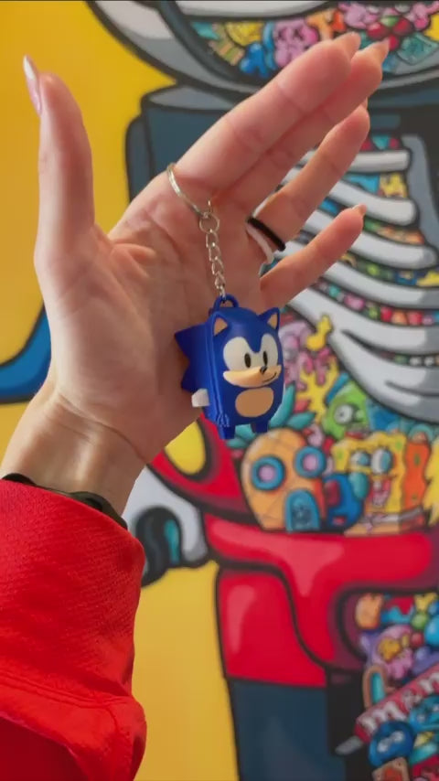 Speedy Sprite Gaming Collectible – 3D Printed Figurine & Keychain