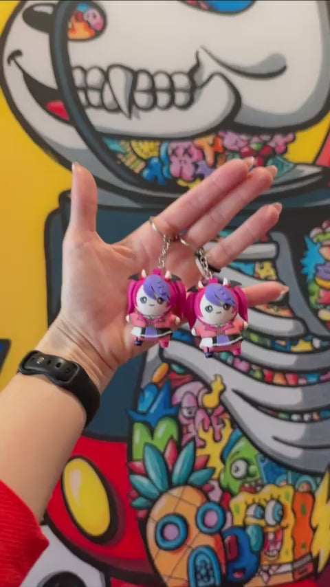 Ironmouse Sprite Gaming Collectible – 3D Printed Figurine & Keychain