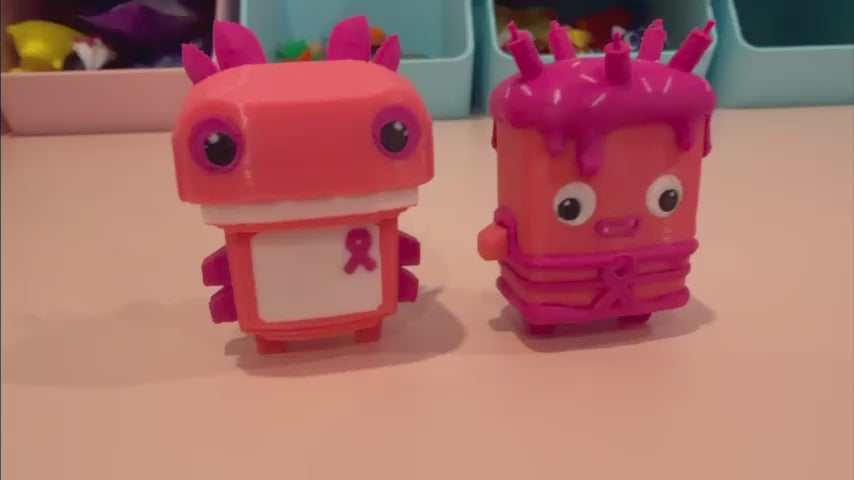 Klombo Sprite Gaming Collectible – 3D Printed Figurine & Keychain