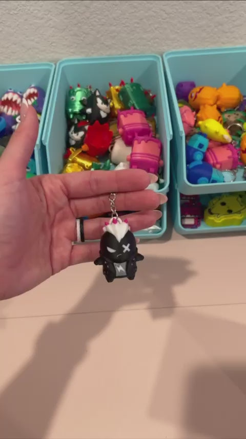 Punk Sprite Gaming Collectible – 3D Printed Figurine & Keychain